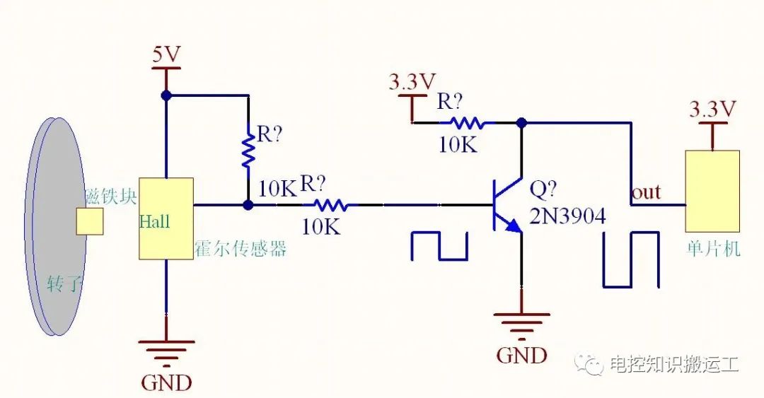 变频洗衣机霍尔传感器工作原理